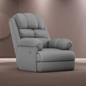 The Sleep Company Luxe Motorised Single Recliner – Patented SmartGRID Technology in Blue