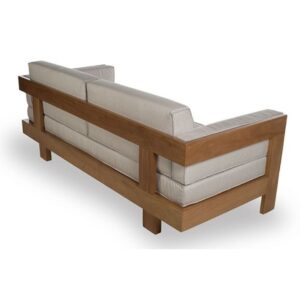 Pine Wood 3 Seater Sofa